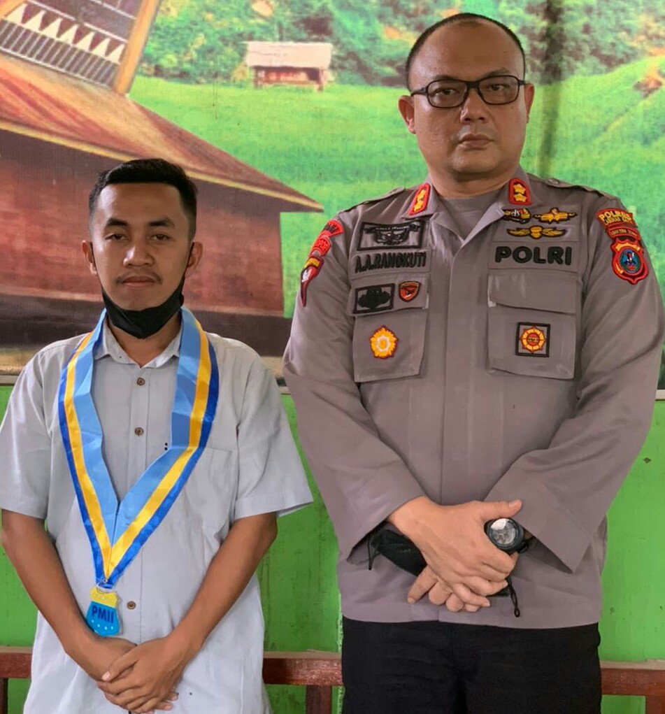 PC PMII Apresiasi Ops Antik 2022 Polres Labuhanbatu