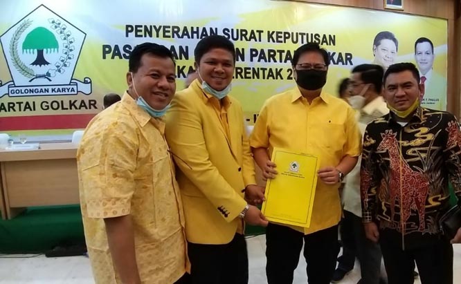 Pilkada Kuansing, Golkar Resmi Usung Andi-Suhardiman