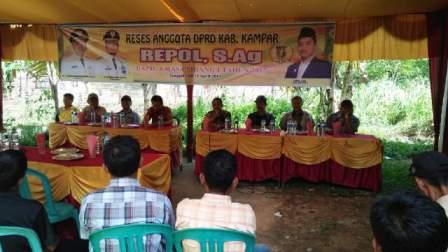 Masyarakat Minta Pemkab Kampar Segera Perbaiki Jalan Sungai Lipai-Koto Tibun