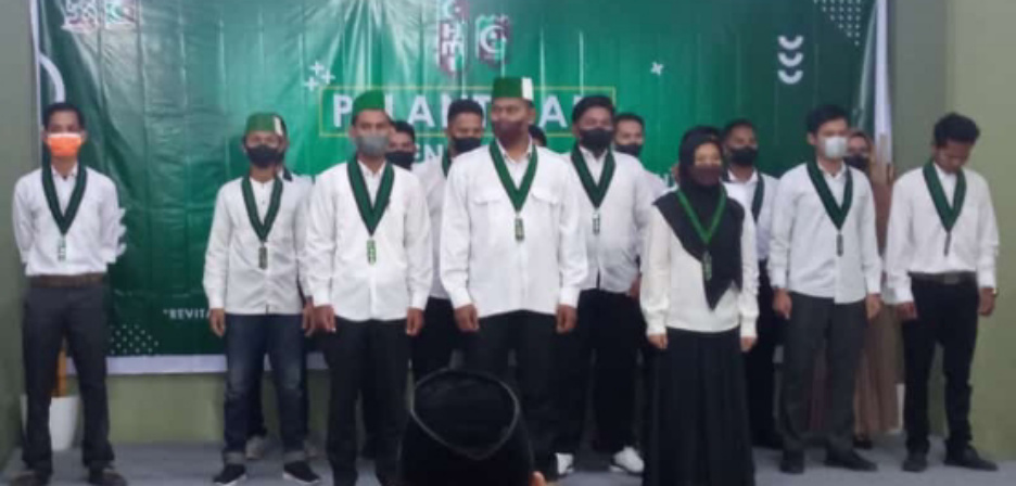 Pengurus HMI dan Kohati Cabang Tembilahan Periode 2021-2022 Resmi Dilantik