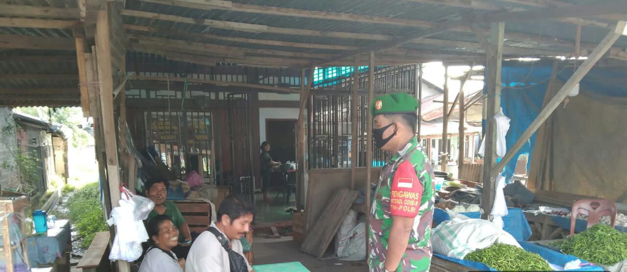 Cegah Covid-19, Ini Yang Dilakukan Serda Harmaini