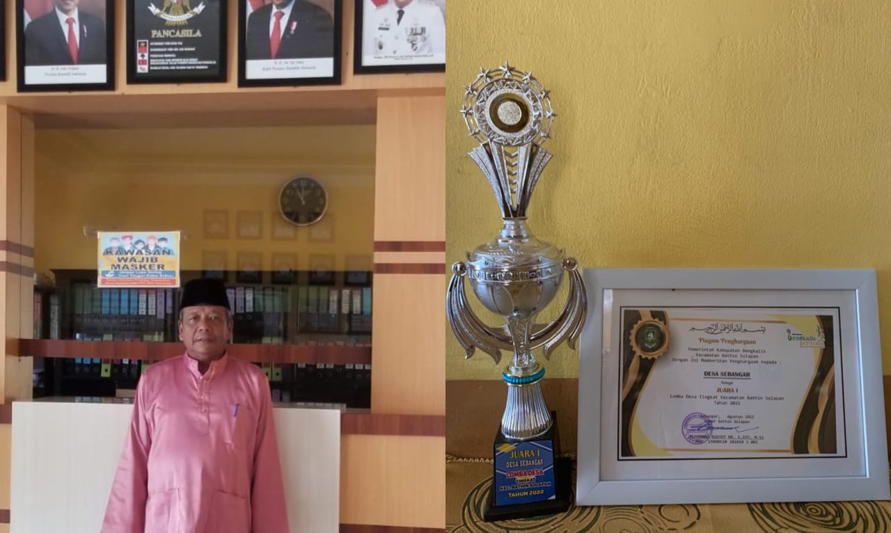 Desa Sebangar Raih Juara 1 Lomba Tingkat Kecamatan Bathin Solapan