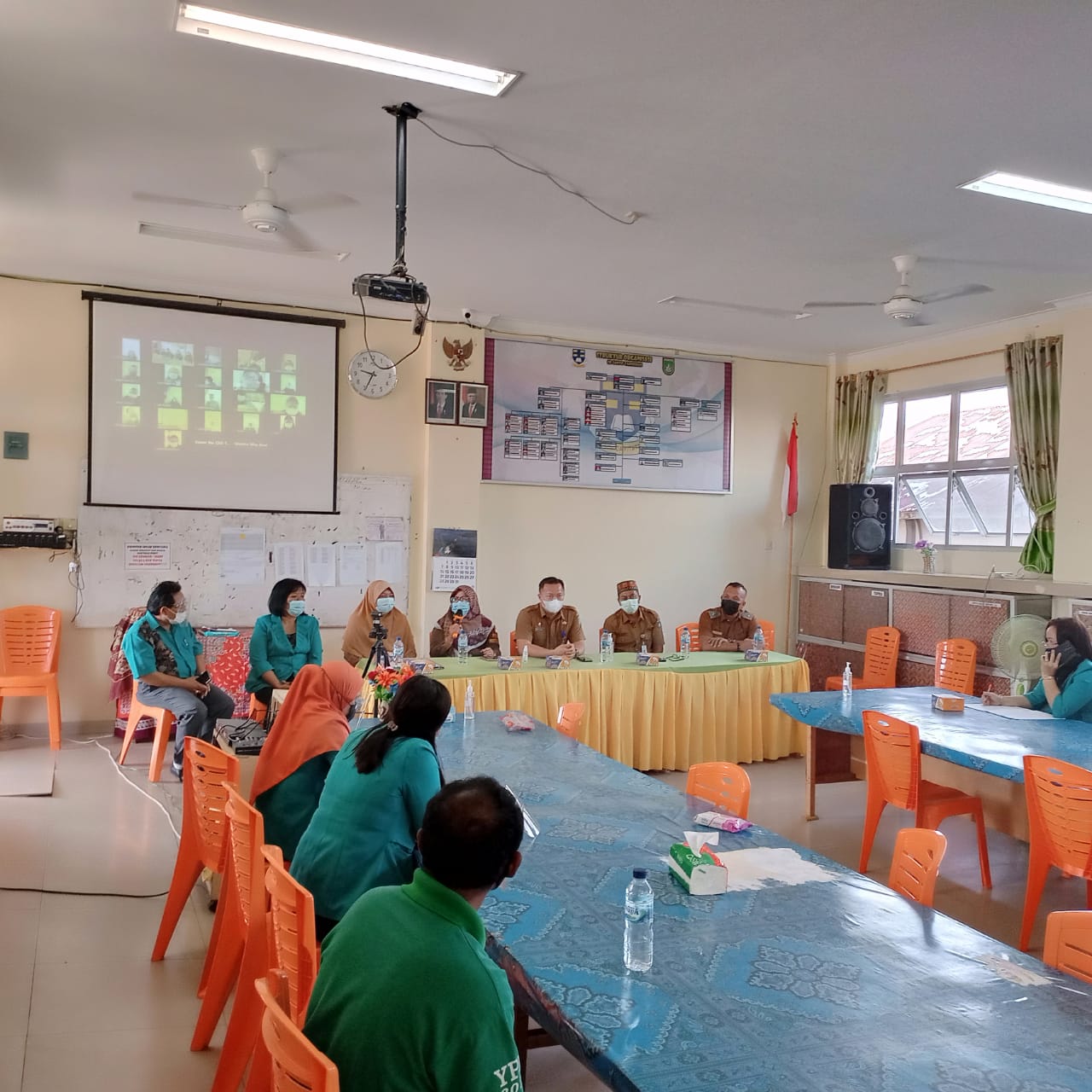 Pemko Dumai Tinjau Kesiapan Belajar Tatap Muka Terbatas SD Santo Tarsisius