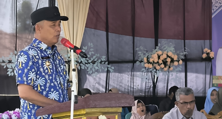 Pj Bupati Inhil Hadiri Jambore PKK Kecamatan Kuala Enok