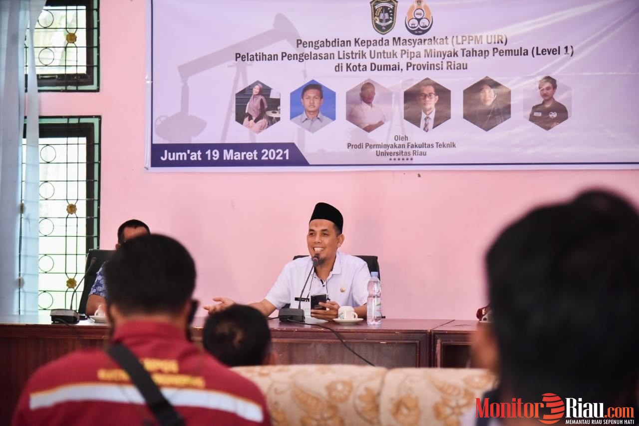 Wako Dumai Buka Pelatihan Pengelasan Listrik