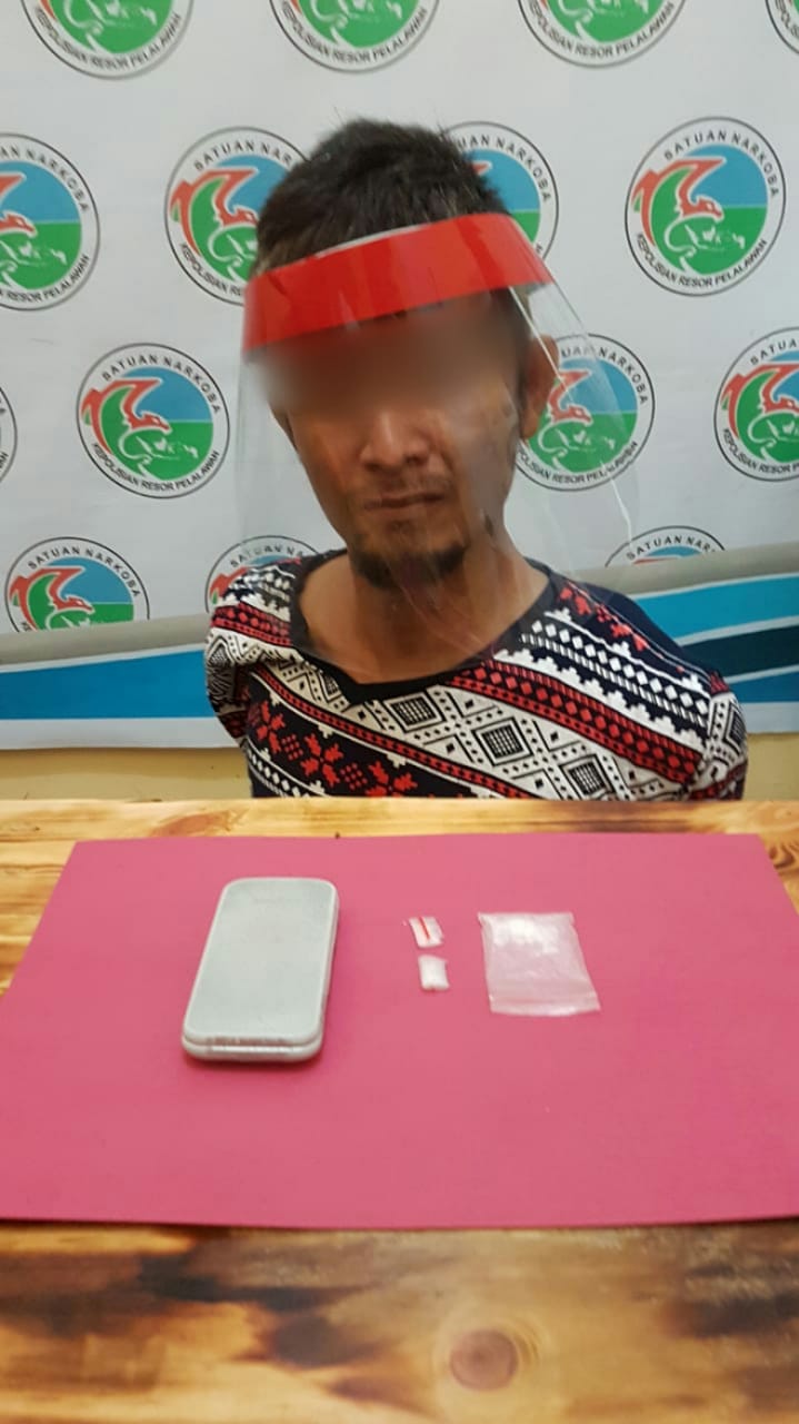 Simpan Sabu, Seorang Montir Diciduk Satreskrim Narkoba Polres Pelalawan