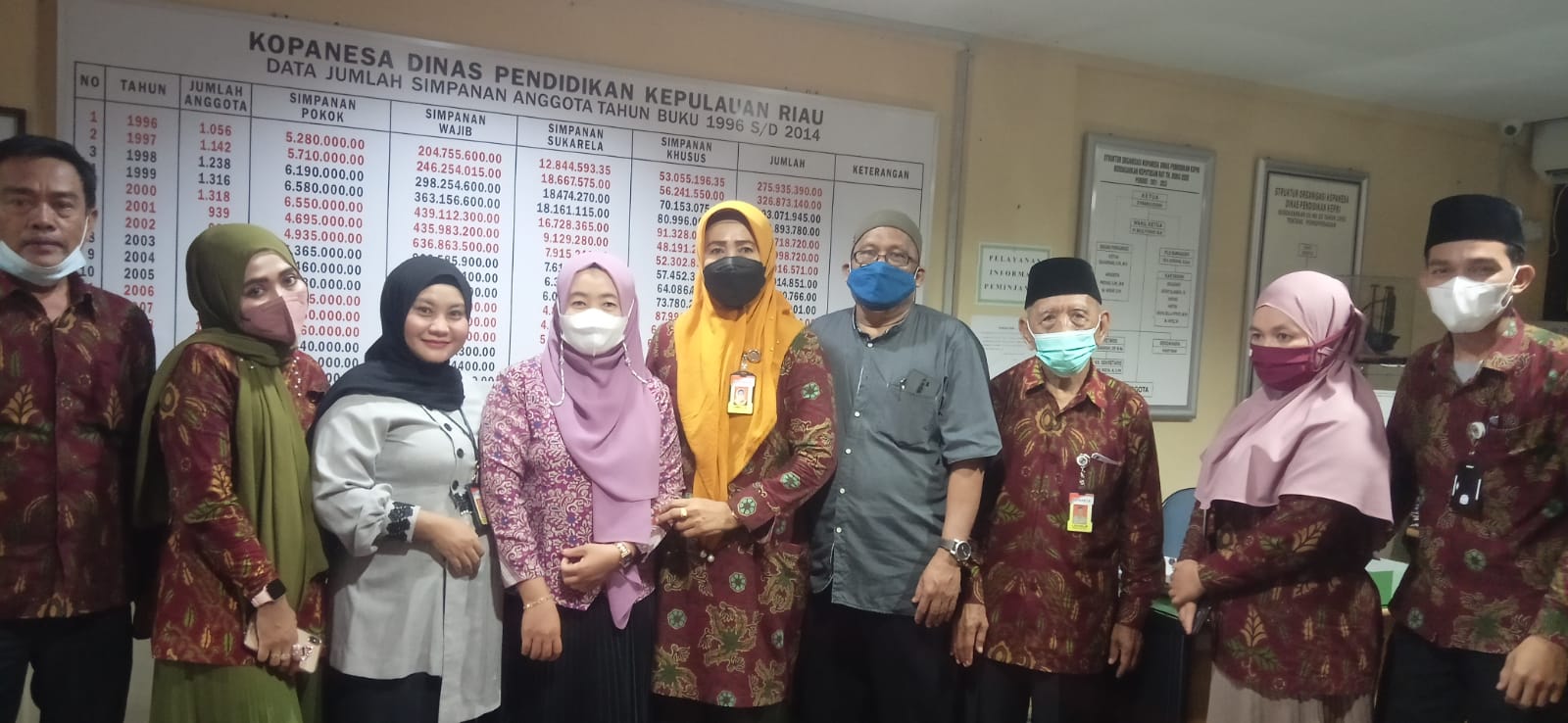 KOPANESA Disdik Bintan Terima Kunjungan Rombongan Koperasi dari Bengkalis