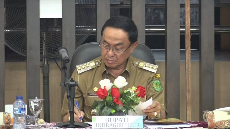 Bupati Inhil Ancam Coret RKA Dinas