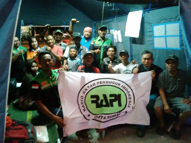 Mantap...!!! RAPI Dumai Masih Terus Lakukan Penggalangan Dana Korban Gempa Pidie Jaya
