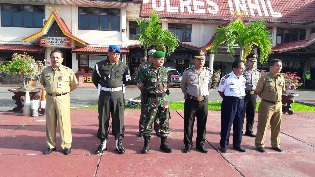 Sekda Said Syarifuddin Hadiri Apel Gelar Operasi Patuh Siak 2017