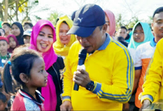 Bupati Labuhanbatu Buka Turnamen Bola Kaki di Panai Tengah