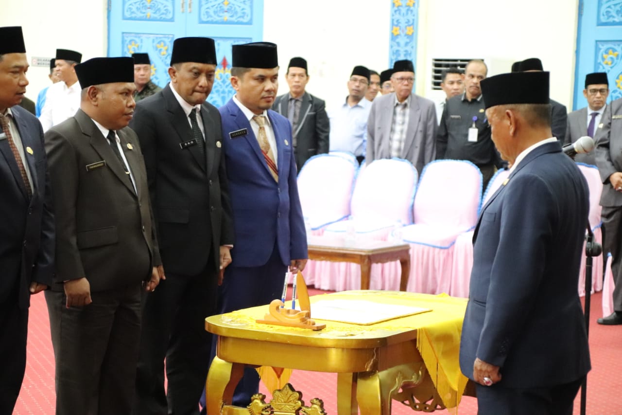Ini Pesan Bupati Harris Untuk 6 Pejabat Yang Dilantik