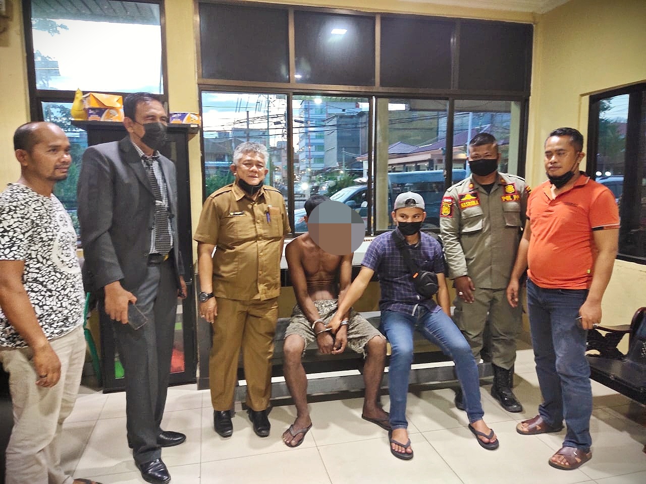 Tim Gabungan Amankan Budi, Diduga Alami Gangguan Jiwa