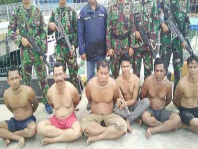 Bajak Laut yang Ditangkap TNI AL Pernah Beraksi di Malaysia