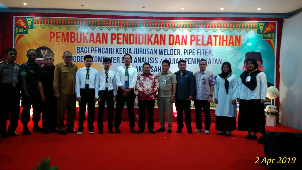 Buka Diklat Kerja 2019, Bupati Amril Mukminin Tekankan Agar Kualitas SDM Meningkat