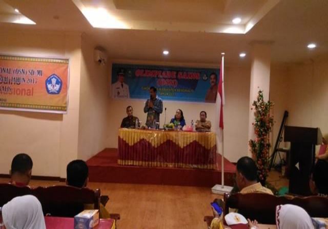 Diikuti 32 Siswa, Kadisdik Bengkalis: Peserta OSN Harus Bisa Bersaing