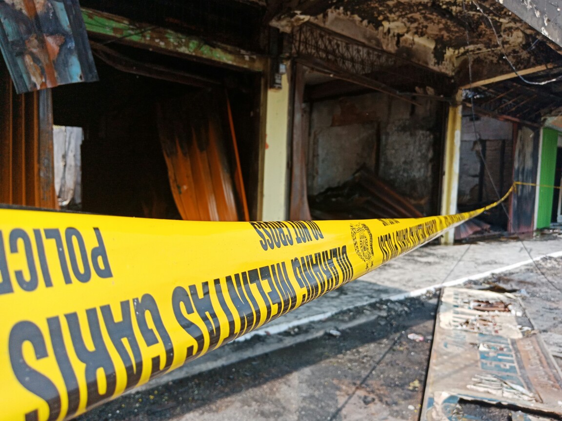 Diprediksi Kerugian Kebakaran Sejumlah Toko Emas di Dumai Capai 10 M