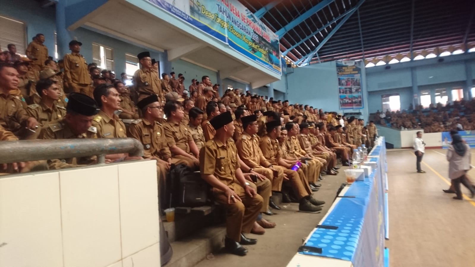 Ribuan Kepala Desa Tumpah Ruah di Gelanggang Olahraga Jambi