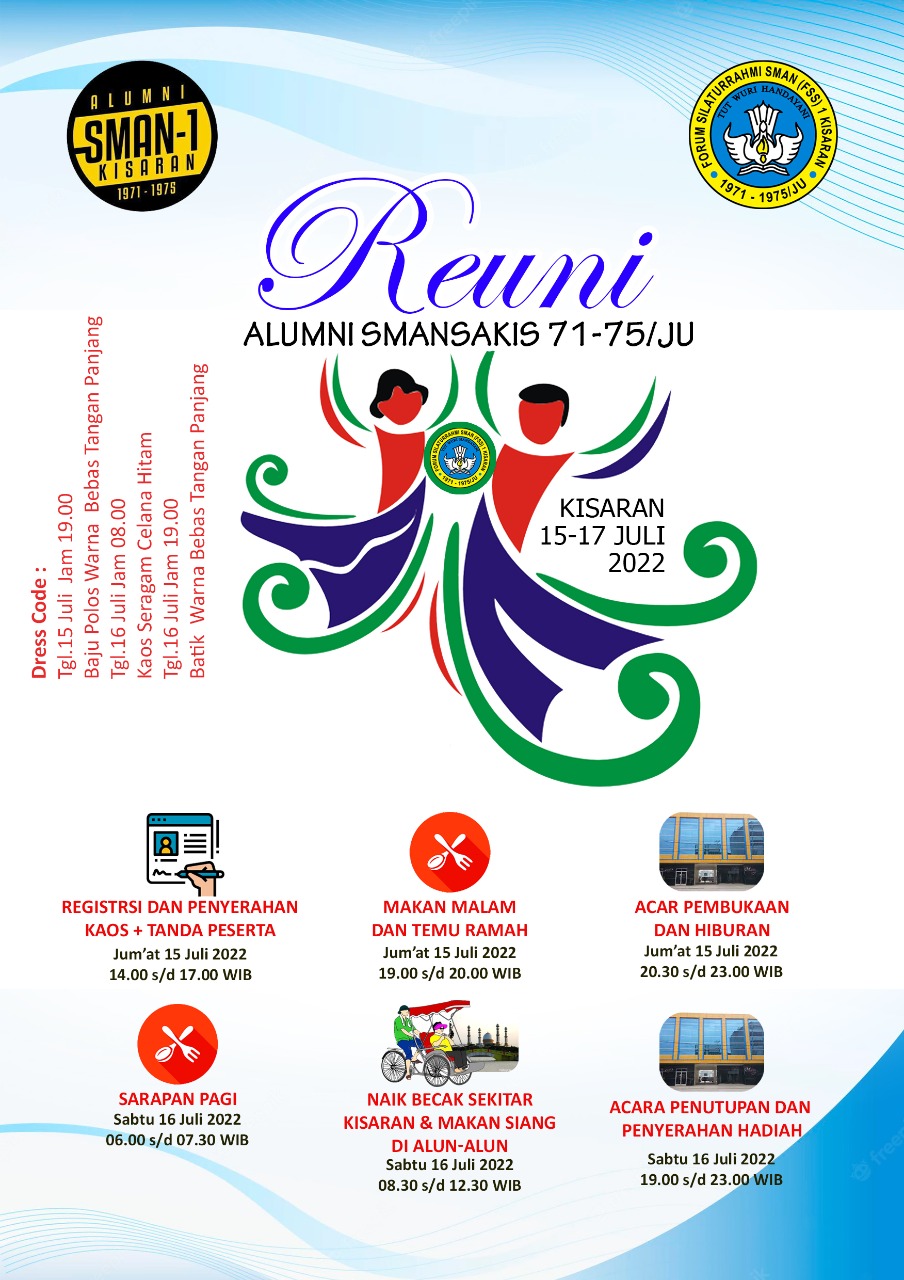 Naik Becak Motor dan Makan Kerang Rebus Bakal Menjadi Agen Penting di Reuni Alumni SMAN 1 Kisaran An