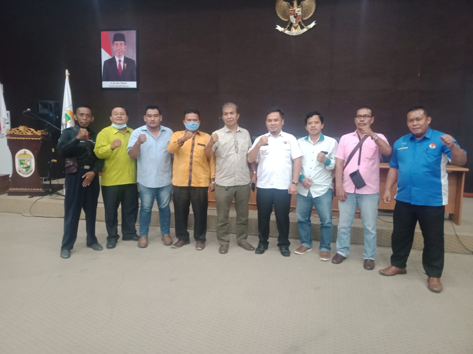 Anthon Mandala Kepala Perwakilan Haluan, Jabat Ketua Forwakap Kabupaten Pelalawan