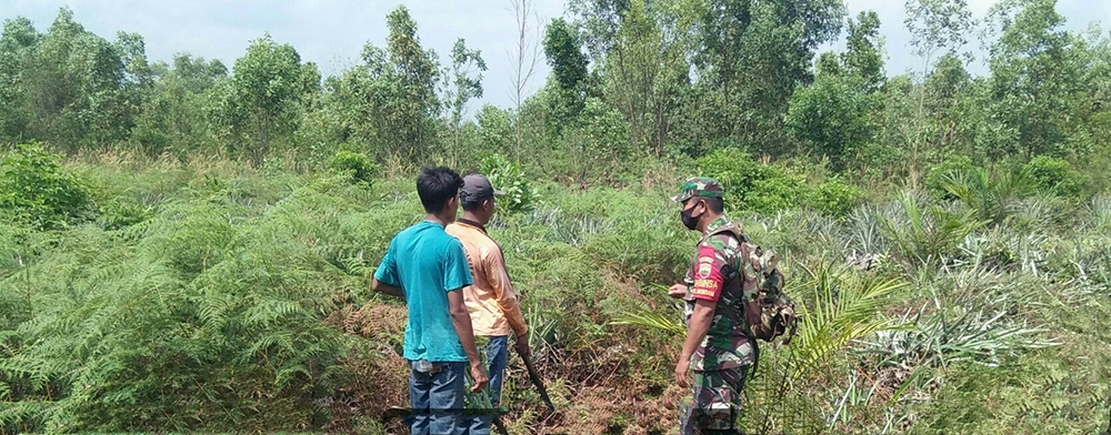 Serda Cerza Katno Laksanakan Sosialisasi Pencegahan Karhutla