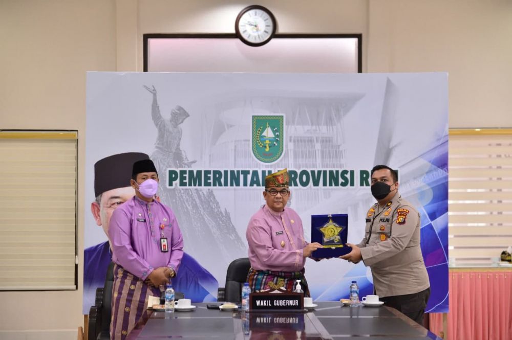 Tangani Covid-19 di Riau, Begini Sinergi Pemprov dan Polda