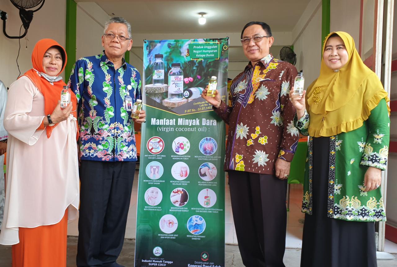 Grand Opening, Bupati Inhil Resmikan Prof's Coffee di Pekanbaru