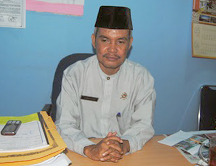 Kondisi Gedung KPU Dumai di Bagan Besar Memprihatinkan