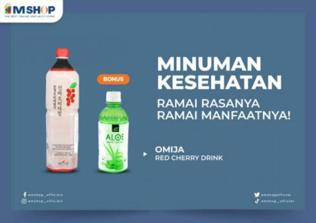 Omija Red Cherry, Cara Mudah Menikmati Manfaat dan Khasiat Buah Ceri
