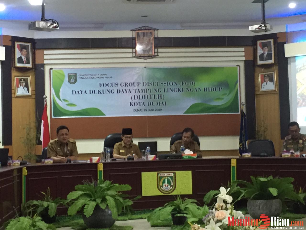 Mengawali KLHS RTRW, DLH Dumai Gelar FGD DDDTLH