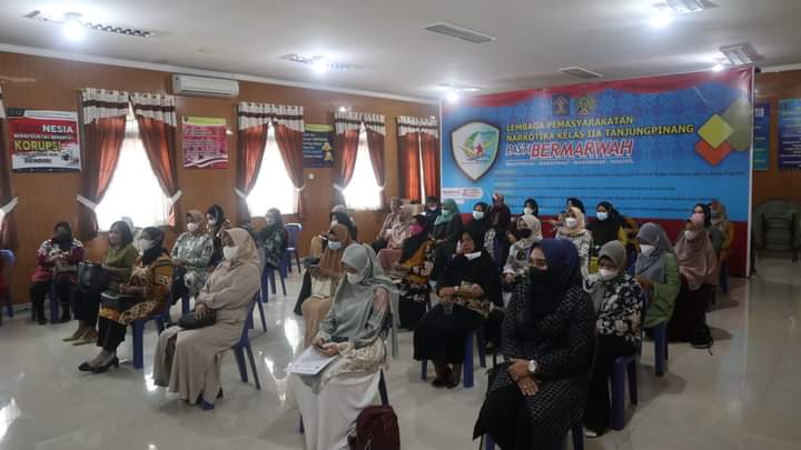 DWP LAPAS NARKOTIKA TANJUNGPINANG ADAKAN PERTEMUAN RUTIN BULANAN