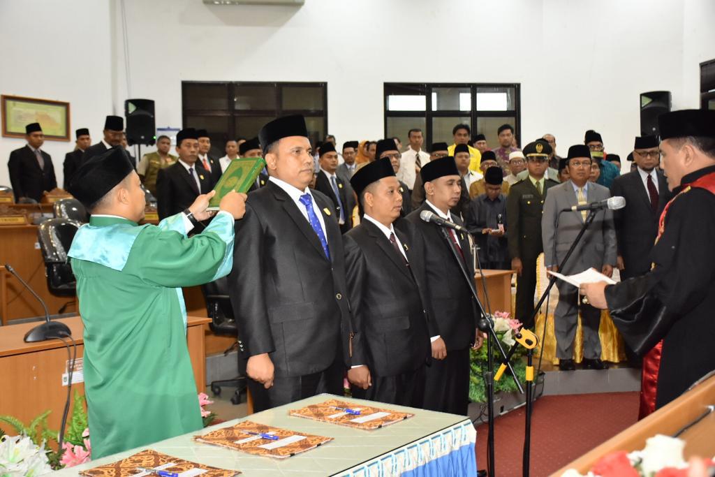 Agus Purwanto Resmi Jabat Ketua DPRD Dumai