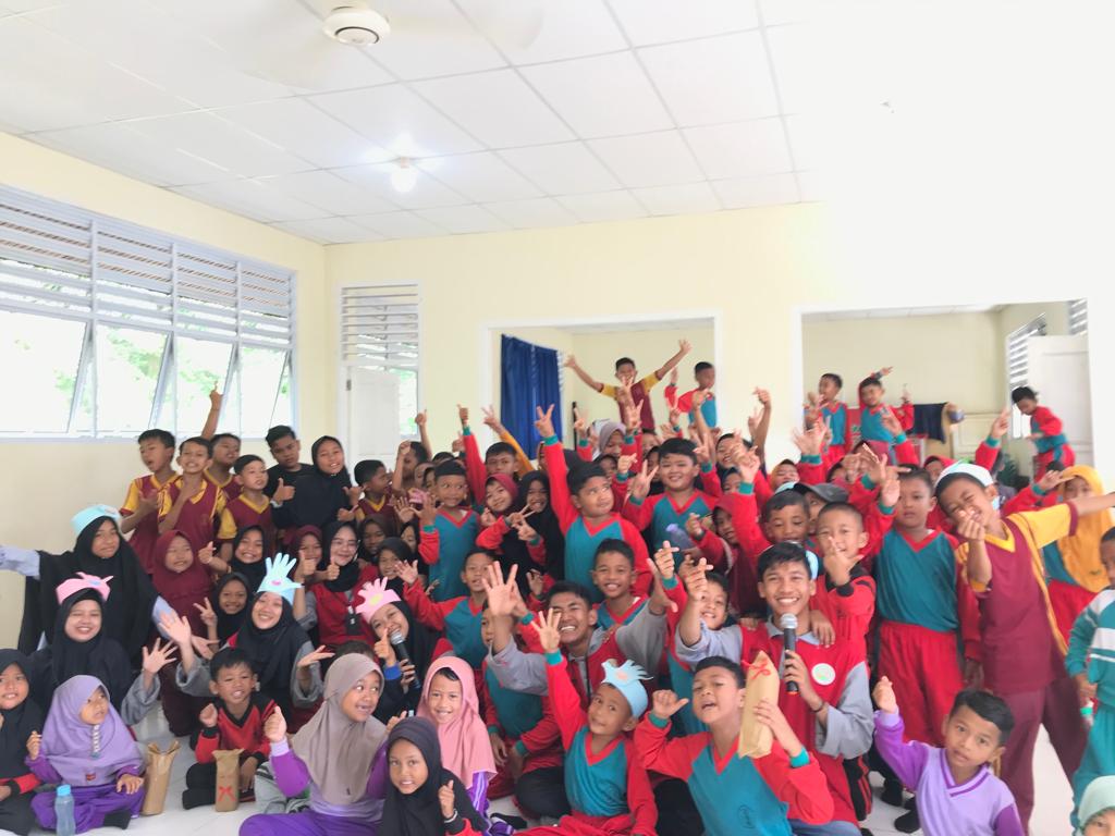 Mahasiswa Kukerta BK UNRI Gelar Sosialisasi PHBS di SDN 23 Desa Pambang Baru