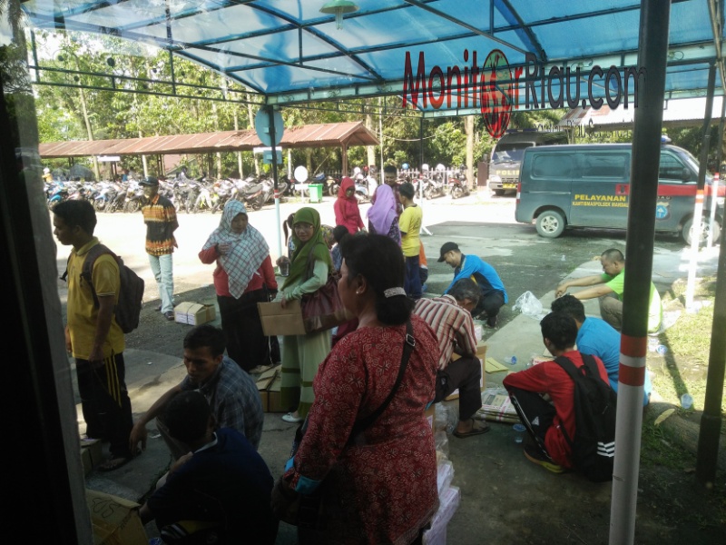 Soal USBN untuk SD sudah datang di Kantor Polsek Mandau