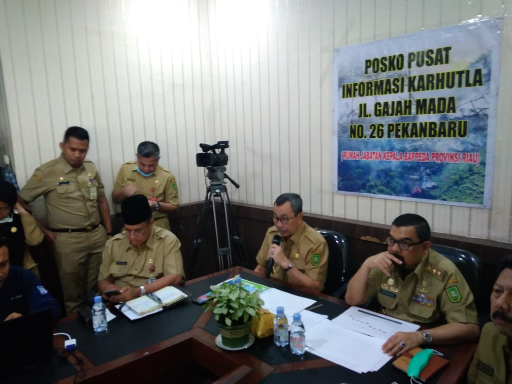 Gubri Tetapkan Riau Status Pencemaran Udara