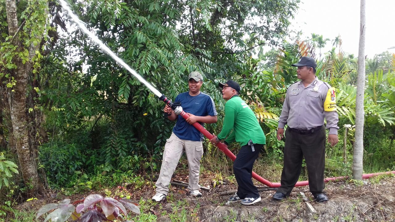 Jajaran Polres Inhil Dilatih Tanggulangi Karhutla
