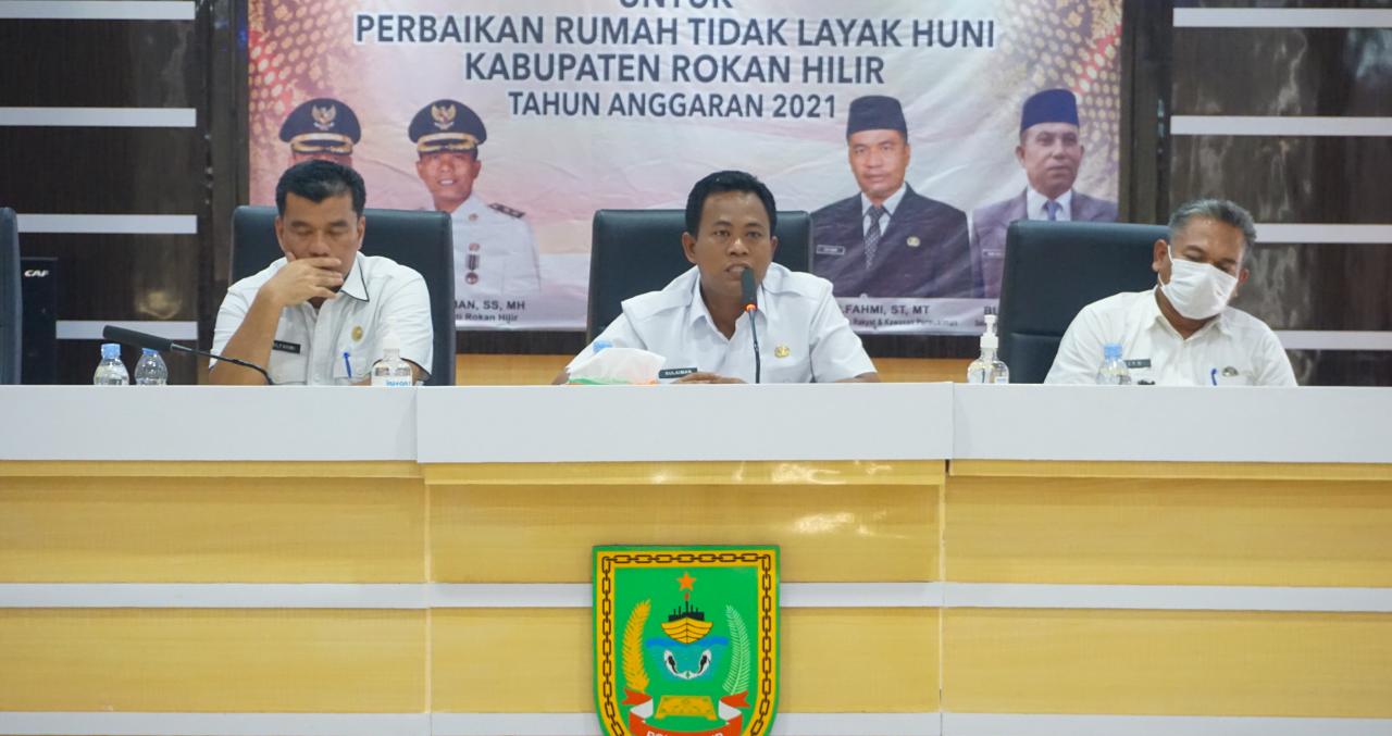 117 Warga Rohil Mendapatkan Bantuan Rumah Layak Huni