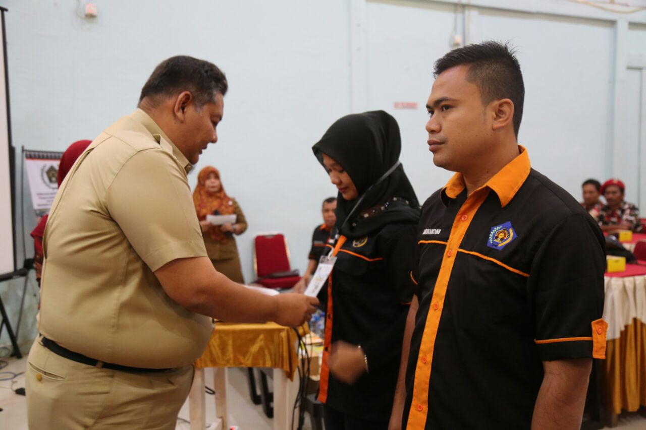 Asisten II Setda Inhil Buka Resmi Pelatihan Jurnalistik Tajaan PWI