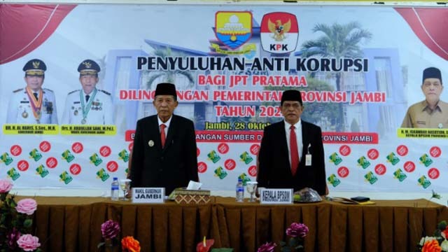 Pemda Jambi Gelar Penyuluhan Anti Korupsi