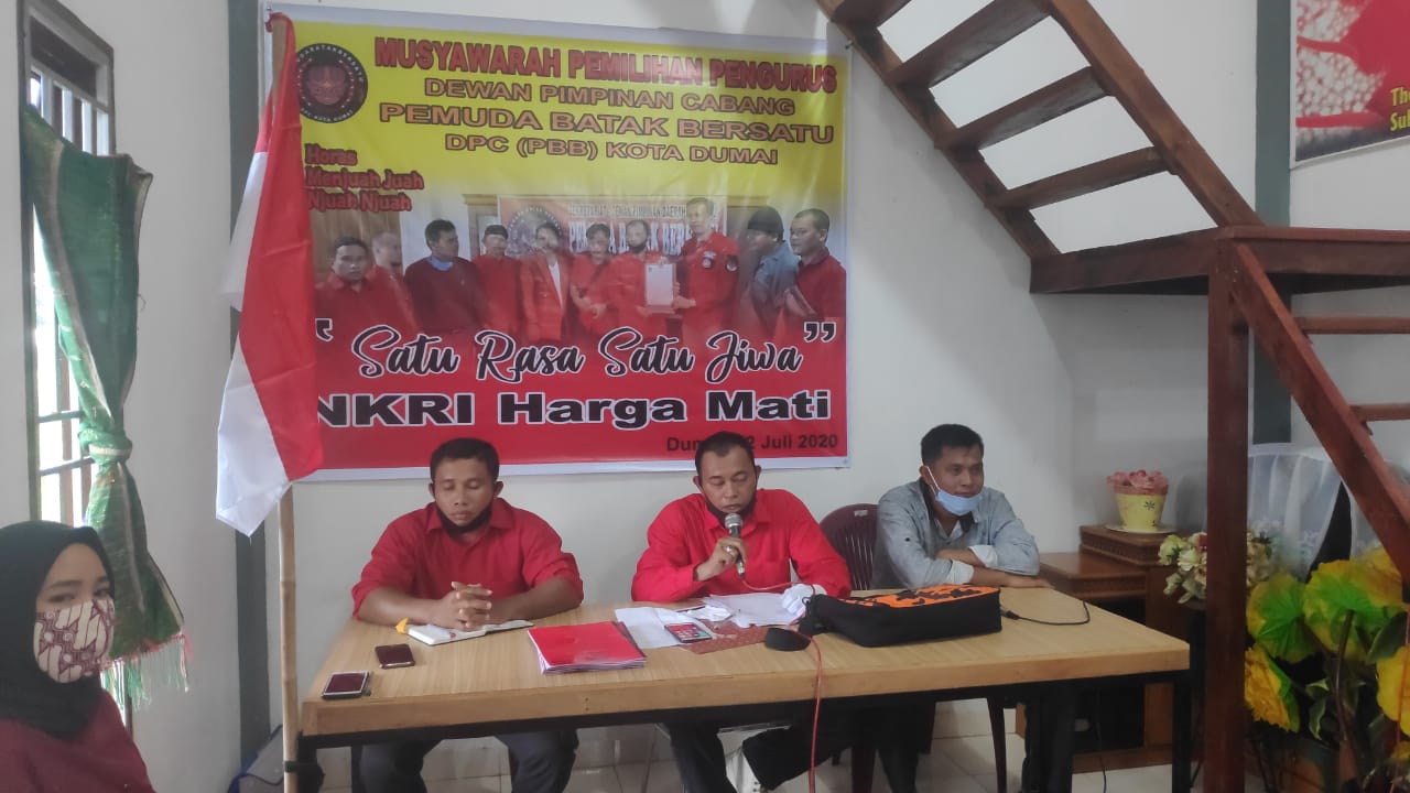 Sahat Hutagalung Nahkodai Pemuda Batak Bersatu Kota Dumai