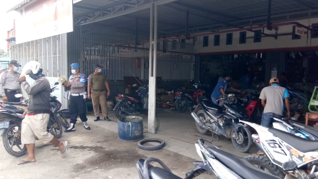 Polsek Pangkalan Kuras Gelar Kegiatan Operasi Yustisi