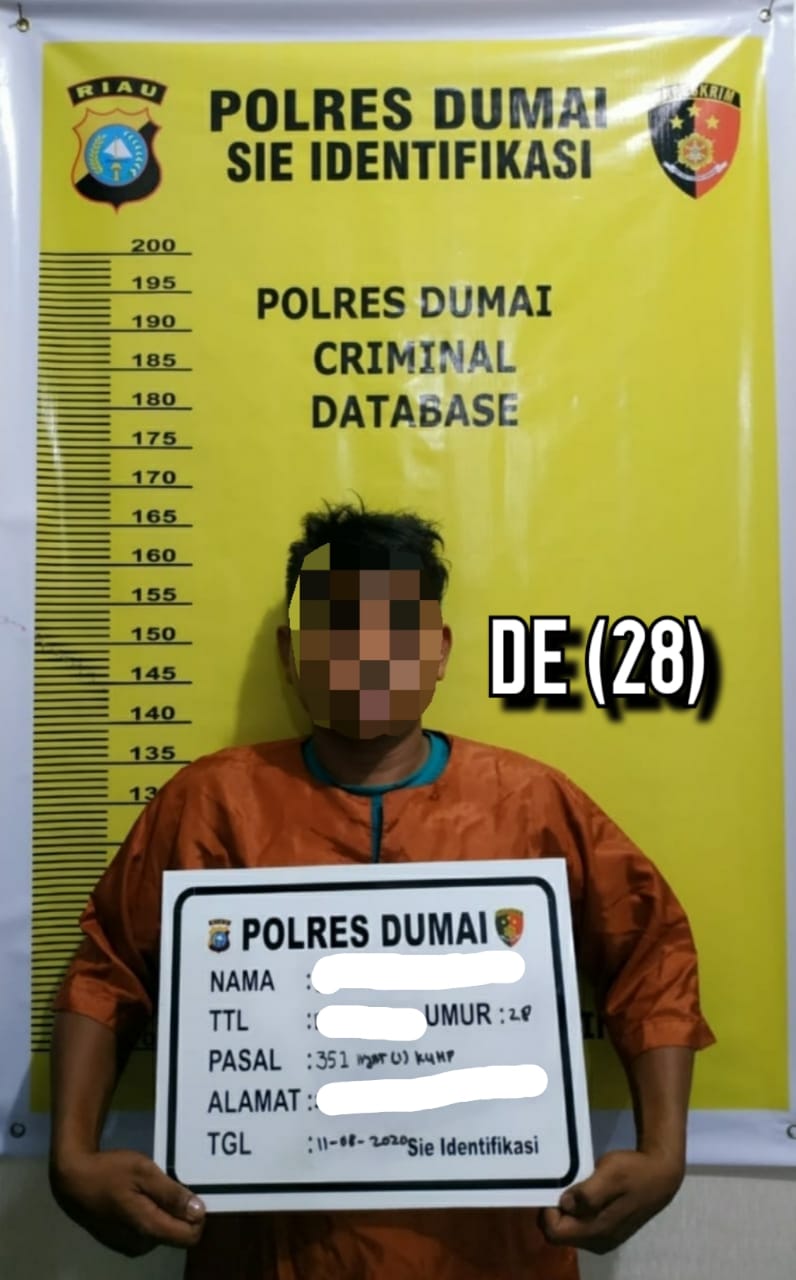 Polsek Dumai Timur Berhasil Ungkap Kasus Tindak Pidana Penganiayaan