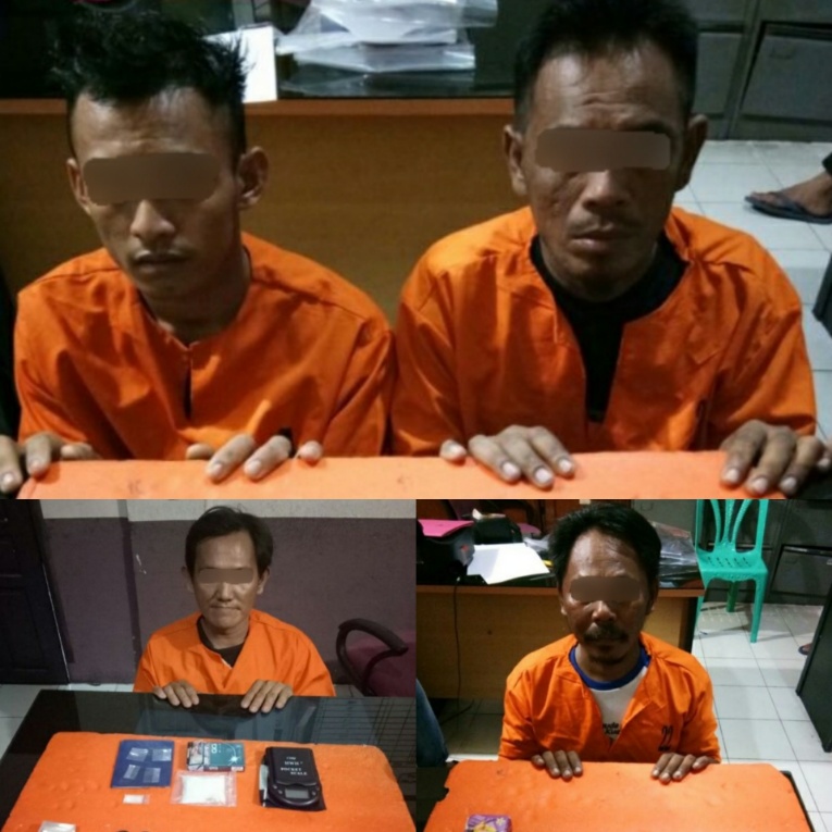4 Tersangka Narkoba Diciduk Polisi