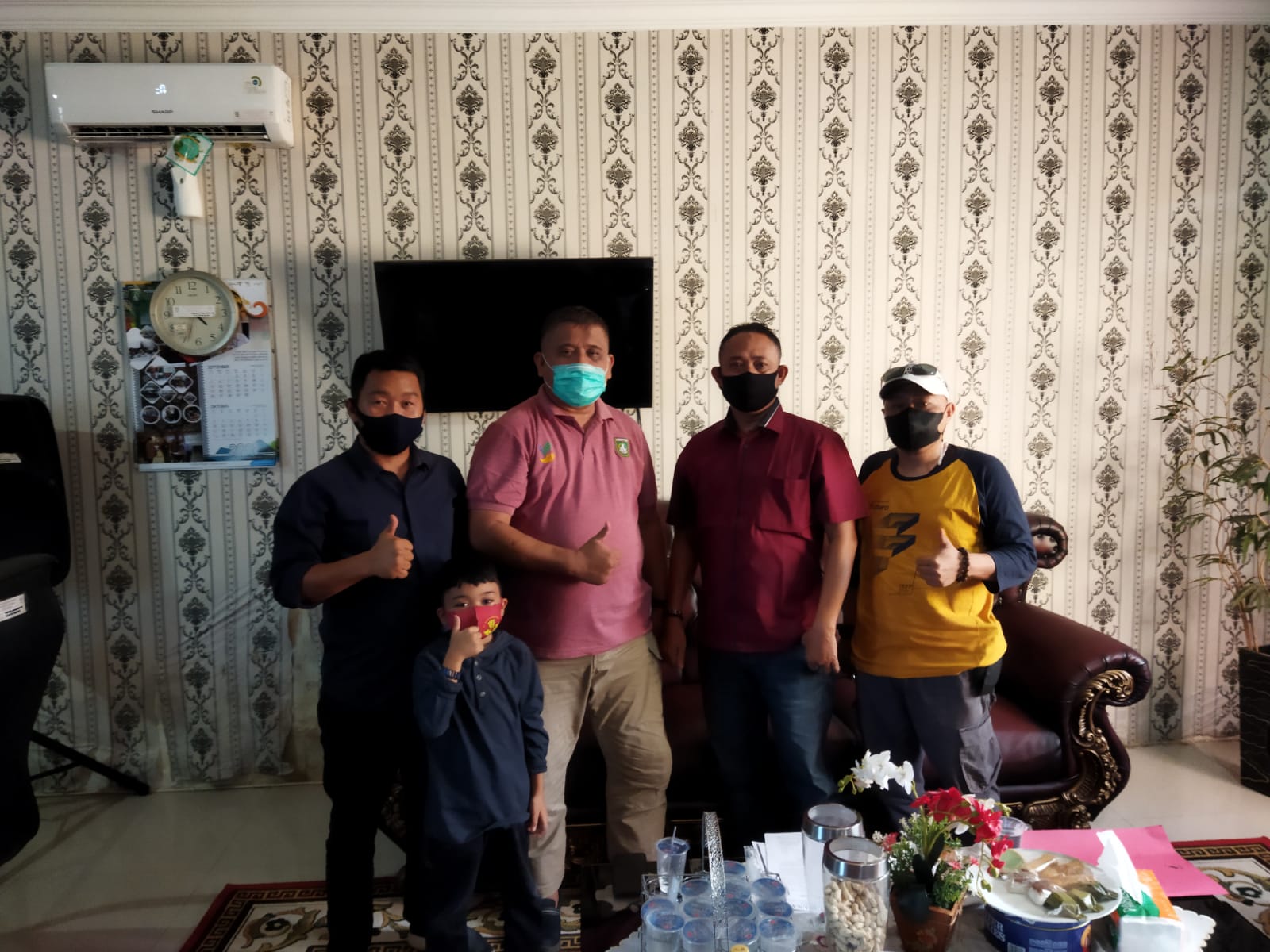 Pengurus Karateker Karang Taruna Kota Dumai Audiensi ke Dinas Sosial