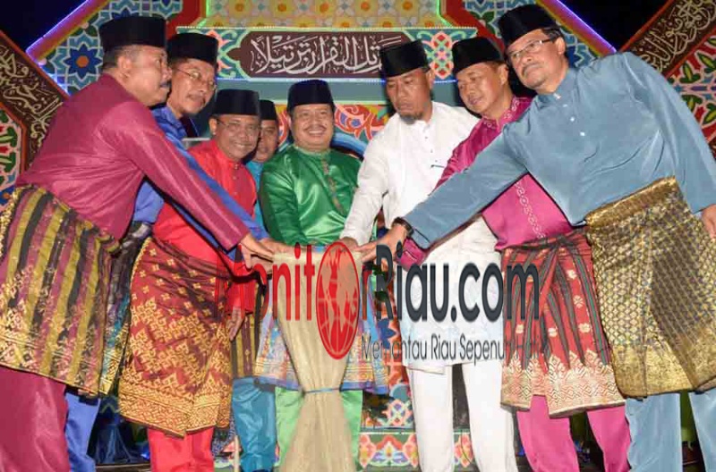 Bupati Bengkalis Amril Mukminin Buka MTQ Bantan