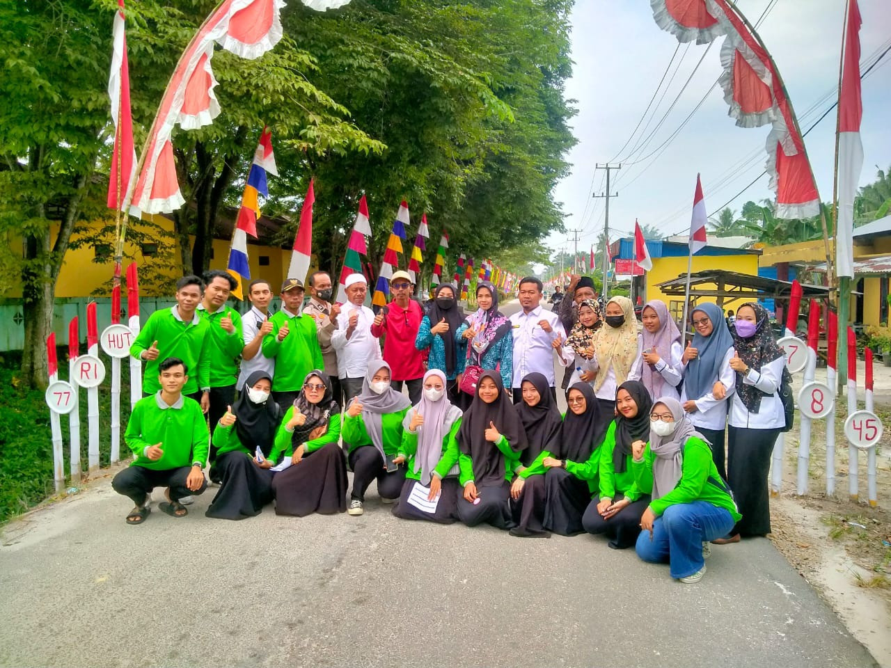 Peringati 17 Agustus, Desa Boncah Mahang Gelar Beberapa Perlombaan
