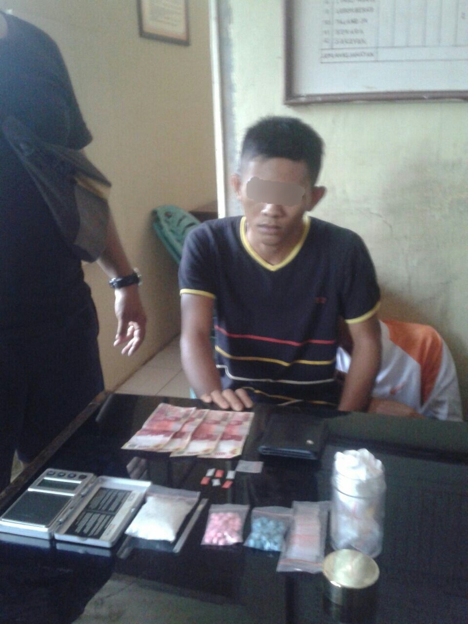 Polisi Berhasil Amankan Seorang Tersangka Narkoba