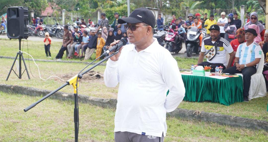 Sambut Hari Kemerdekaan RI Ke 77, Pemcam Rupat Utara Gelar Tournament Beberapa Cabor