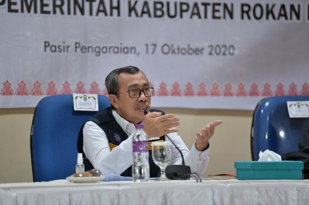 Syamsuar Lakukan Kunker dan Evaluasi Penanganan Covid-19