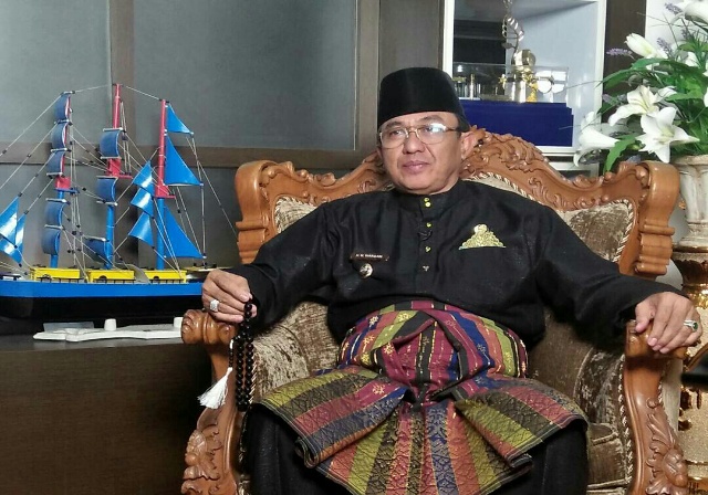 Tol Listrik Masih Terkendala Pembabasan Lahan, Bupati Inhil Minta Warga Legowo